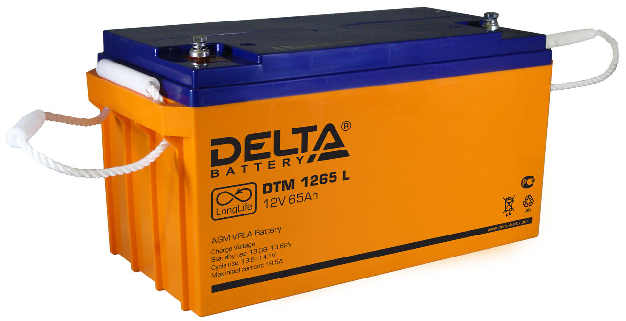  Delta DT DTM 1265 L (DTM 1265 L)                                          65ah 12V -    